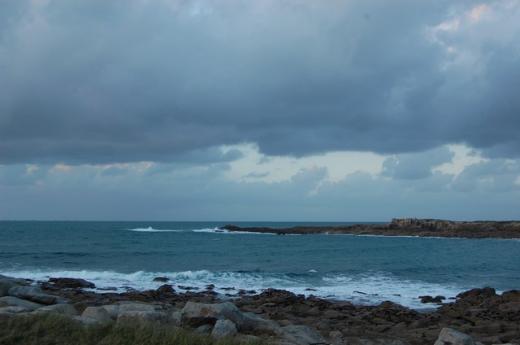 au crépuscule