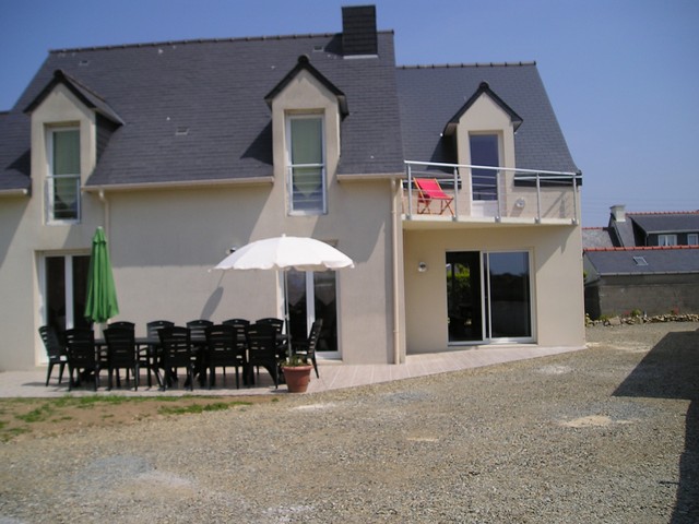 Maison pour 12/14 personnes à 100m de la plage du Dourlin